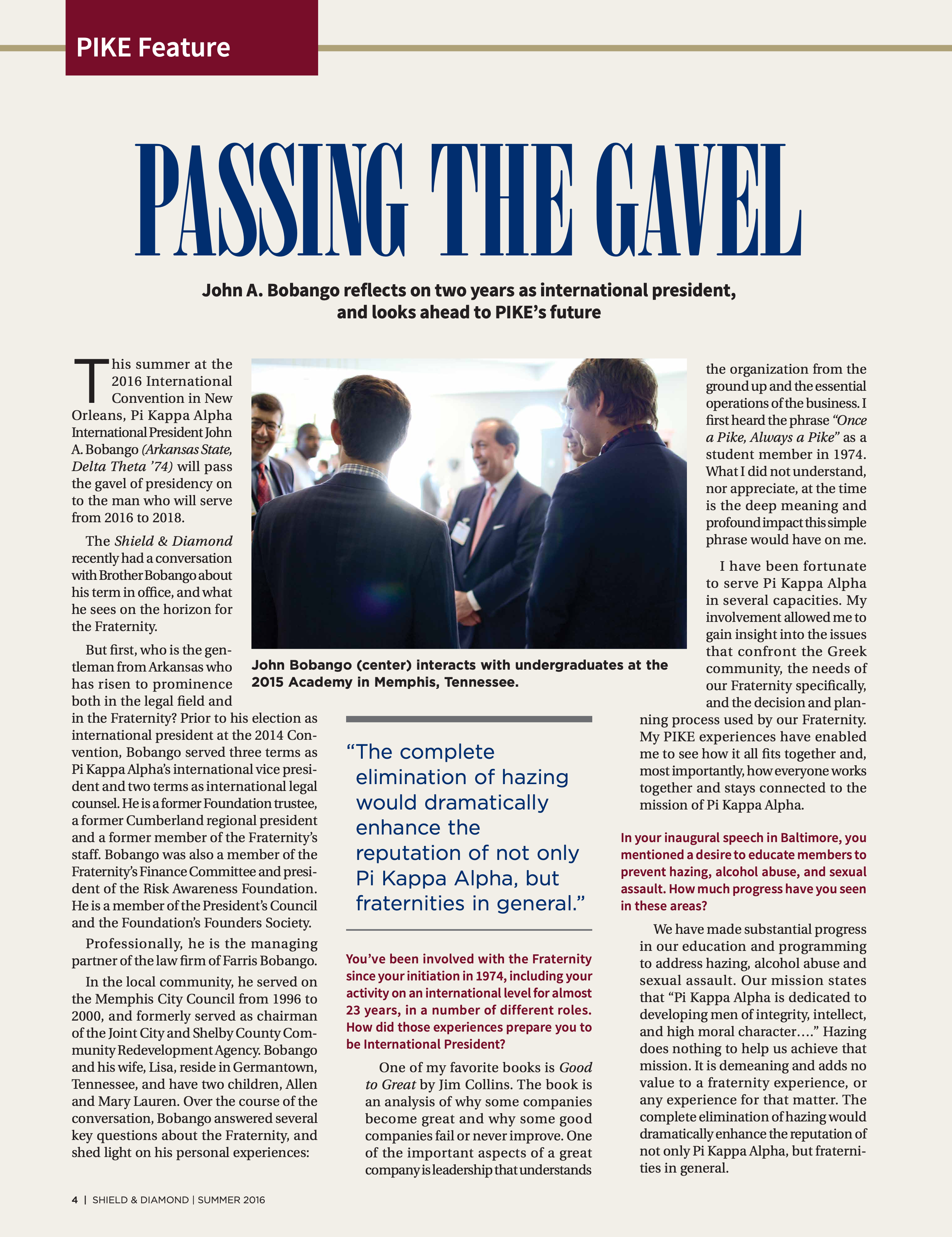 Pike Feature: Passing the Gravel, Summer 2016